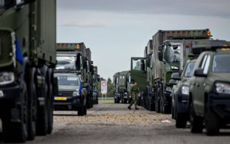 БІлоруські вантажівки помітили під час навчань НАТО у Польщі.